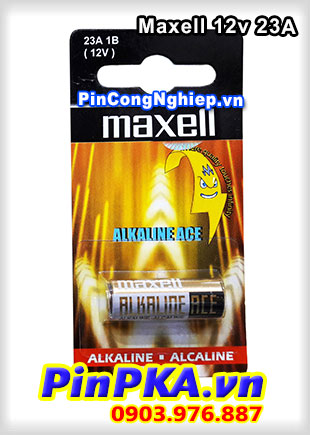 Pin Alkaline Maxell 12v 23A